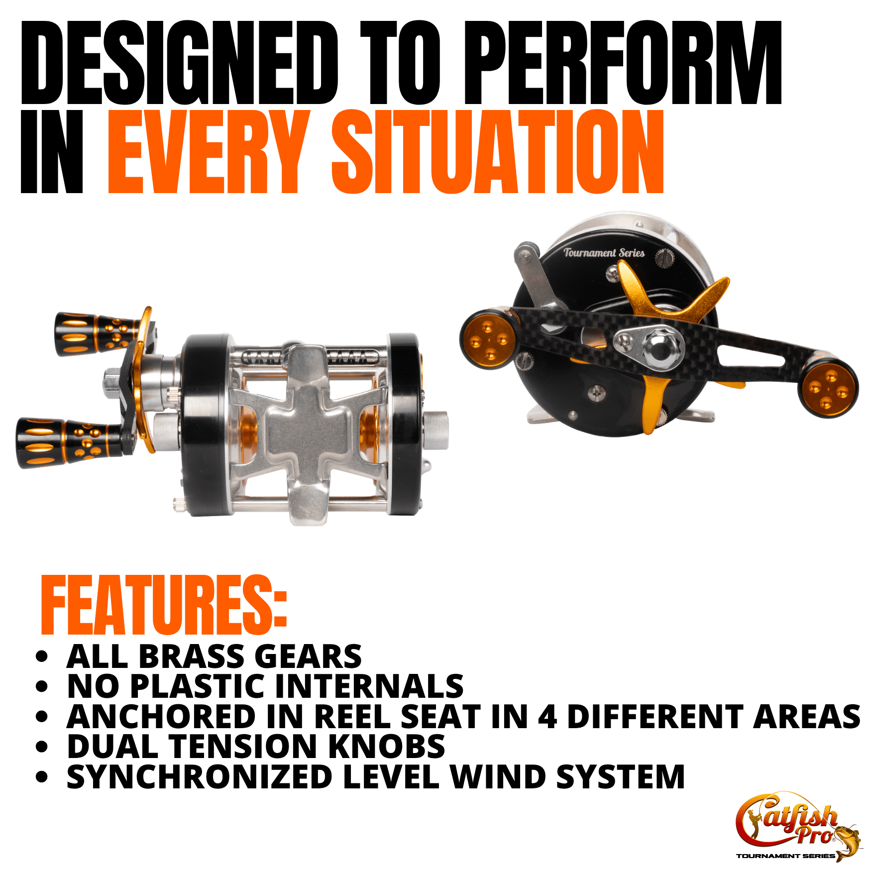 600CTS Round Baitcaster Rod and Reel Combo