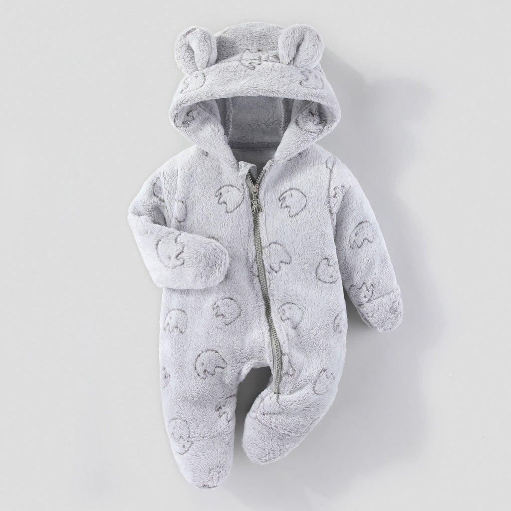 New Fleece-Lined Onesie For Infants And Toddlers