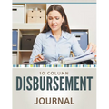10 Column Disbursement Journal - Paperback