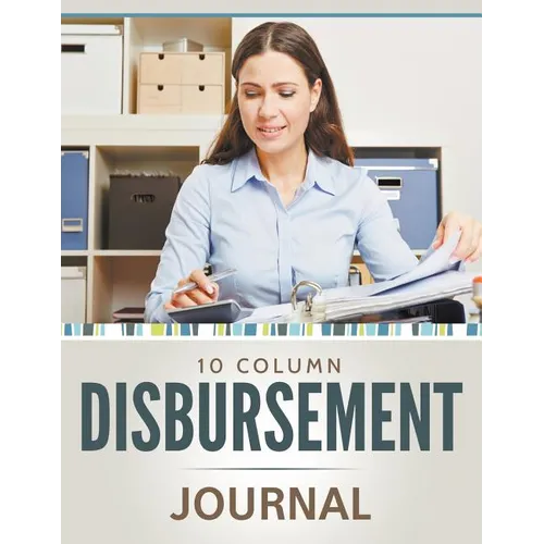 10 Column Disbursement Journal - Paperback