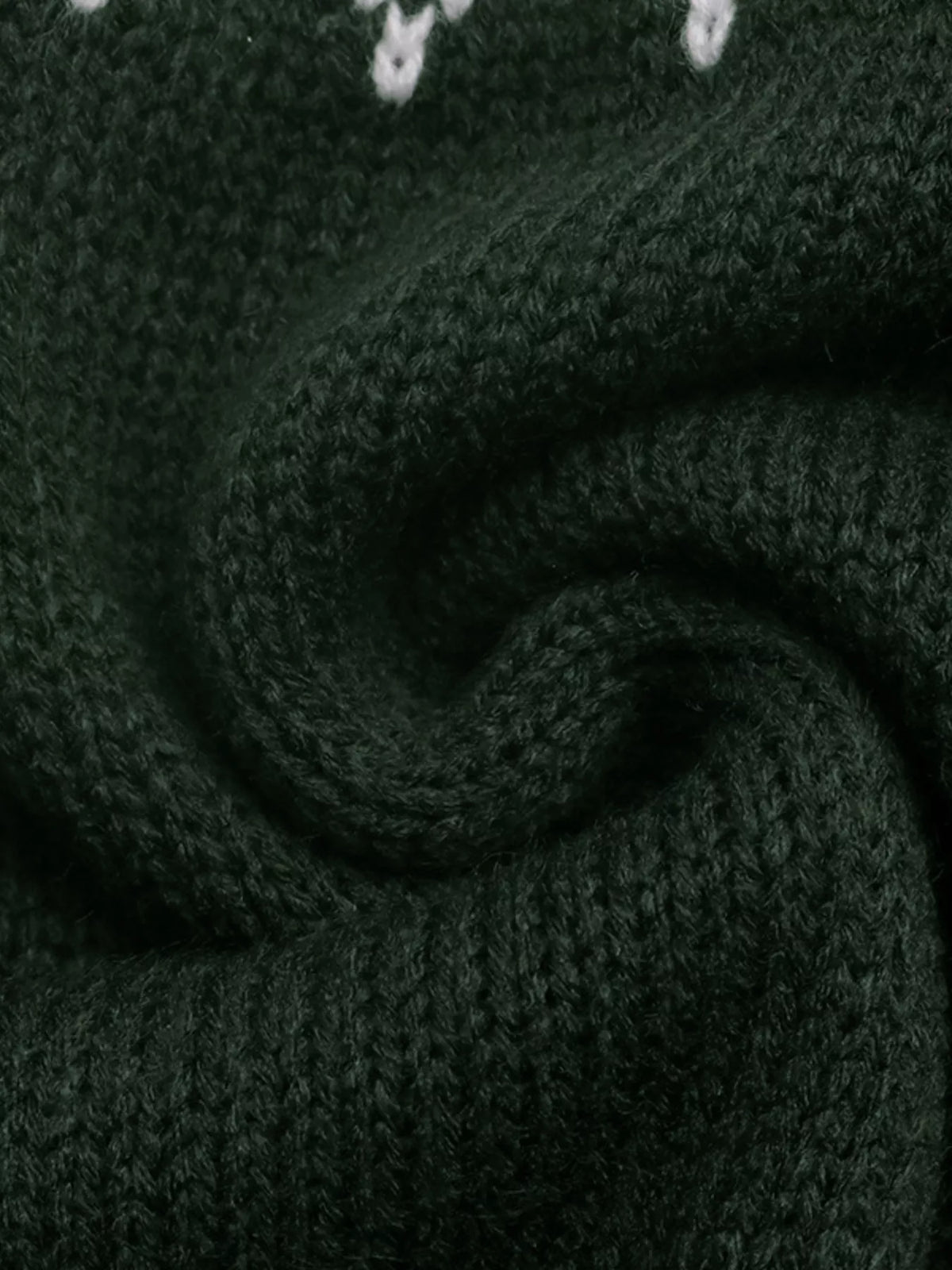 Christmas Tree Pattern Round Neck Sweater