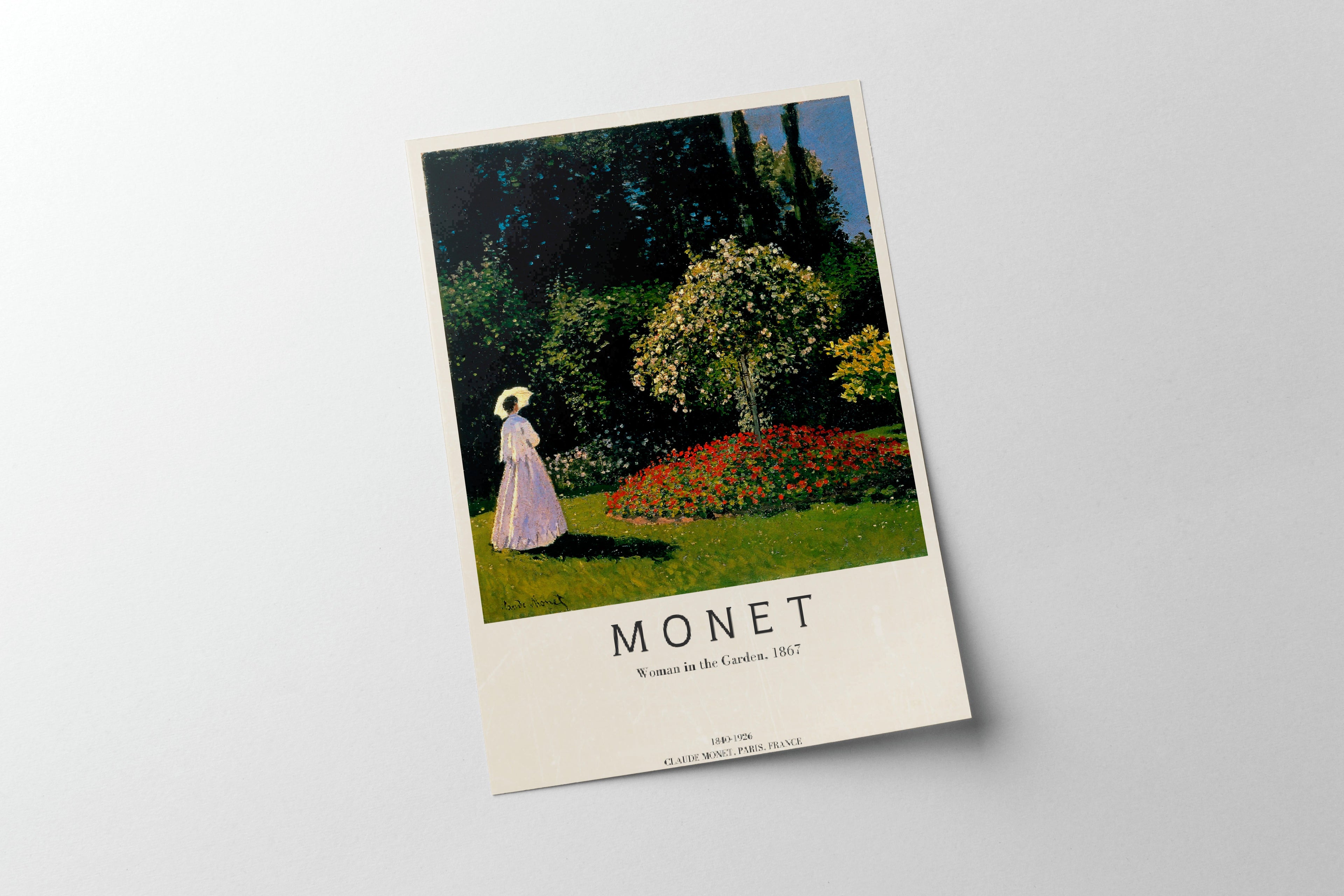 Monet - Woman In The Garden
