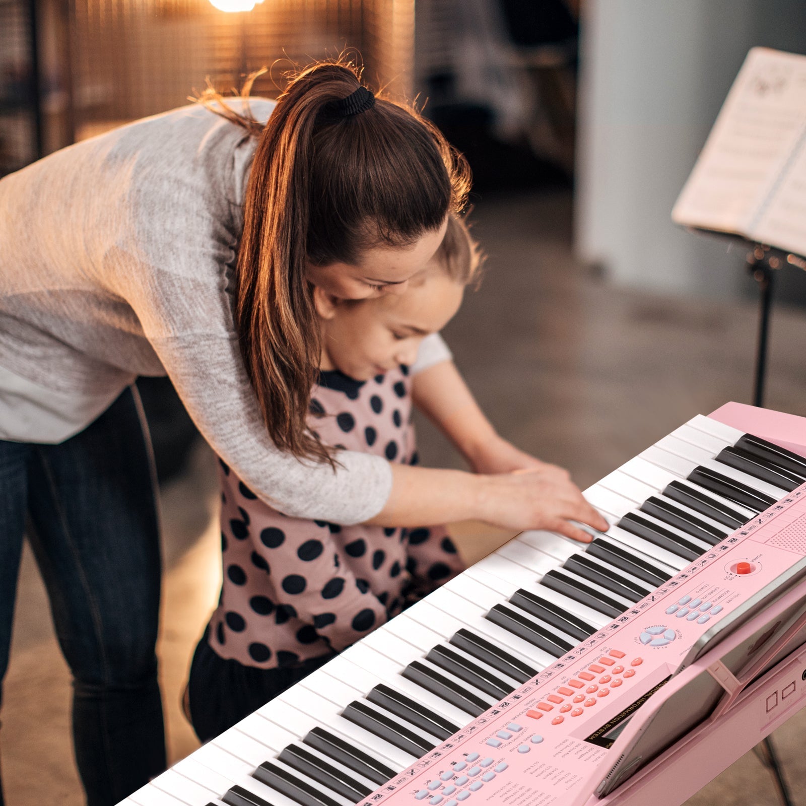 61-Key Electric Piano Keyboard for Beginner