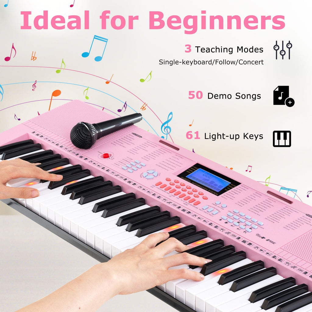 61-Key Electric Piano Keyboard for Beginner