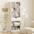 61inch Tall Freestanding Bookcase with Drawer 8-Cube Storage Organizer