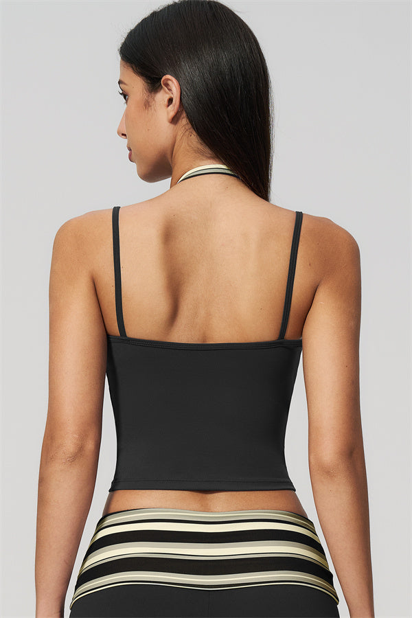 The Enliven Halter Tank Top Shorts 2-Piece Set