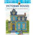 Creative Haven Victorian Houses Architecture Coloring Book - Paperback