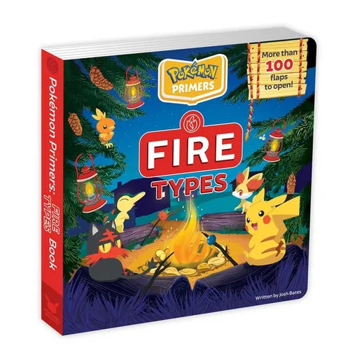 Pokémon Primers: Fire Types Book - Board Book