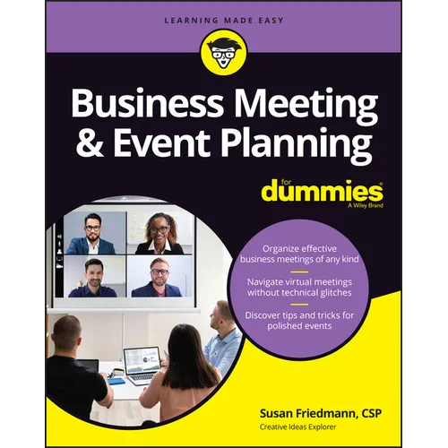 Business Meeting & Event Planning for Dummies - Paperback