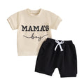 Infant And Toddler Short-sleeve Two-piece Set