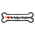 I Love My Dog Car Magnet: Breeds A - K