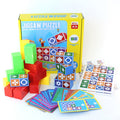 Childrens Puzzle Game Early-learning Shape-sorting Board