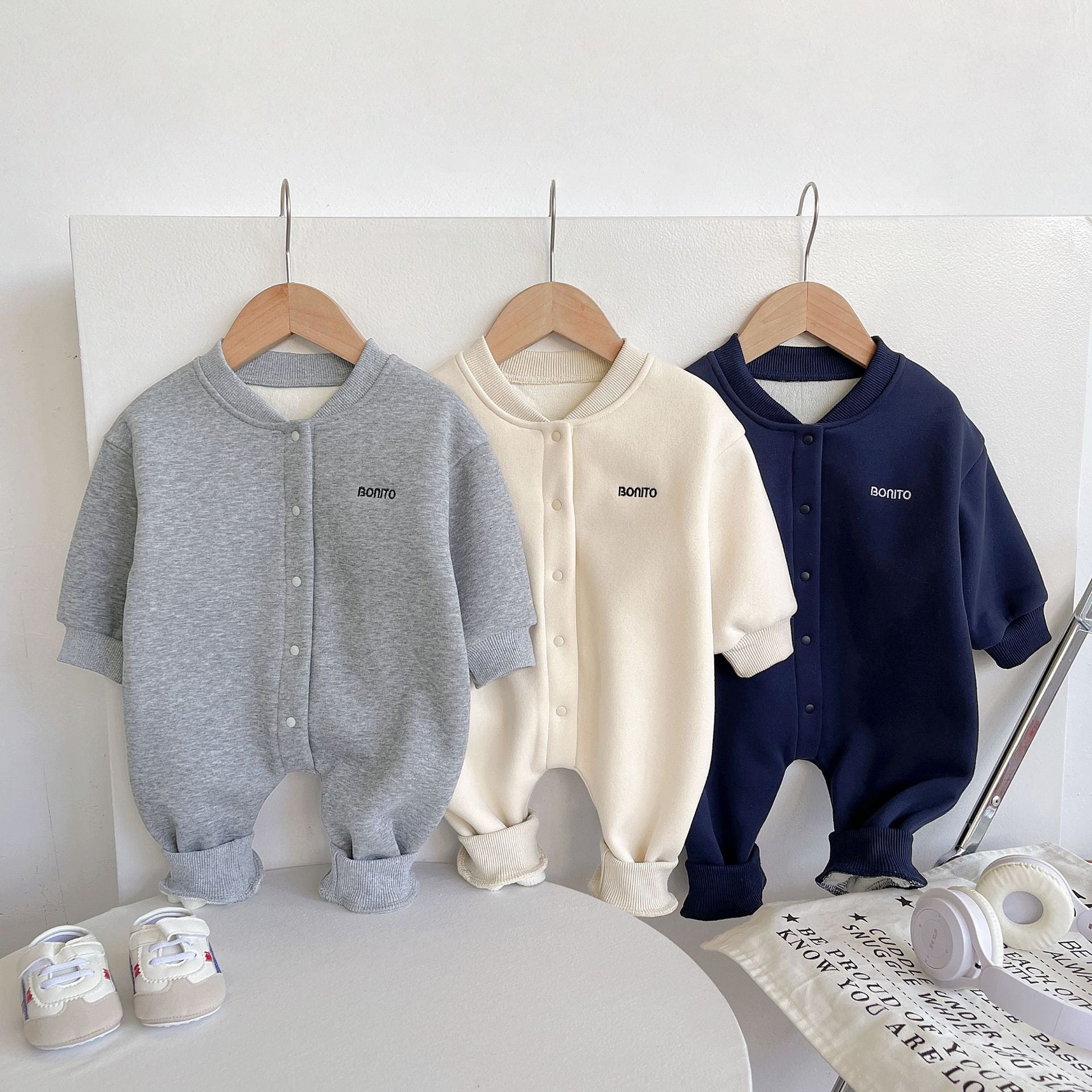 Thickened And Warm One-piece Suit
