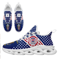Personalized USA flag-themed Sneakers, Custom Patriotic Shoes, Veteran Gifts,MS-23020201