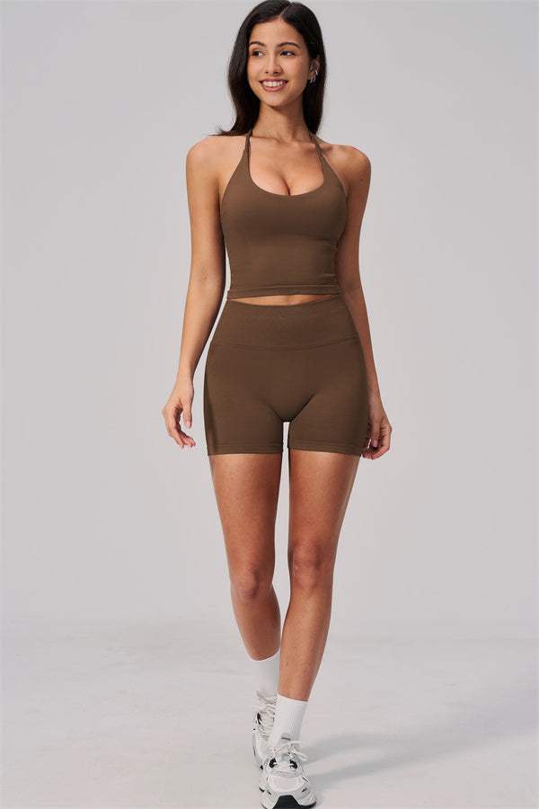 The Align Halter Tank Top Shorts 2-Piece Set