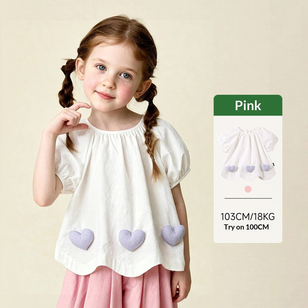 Girls Two-piece Set Top And Pants