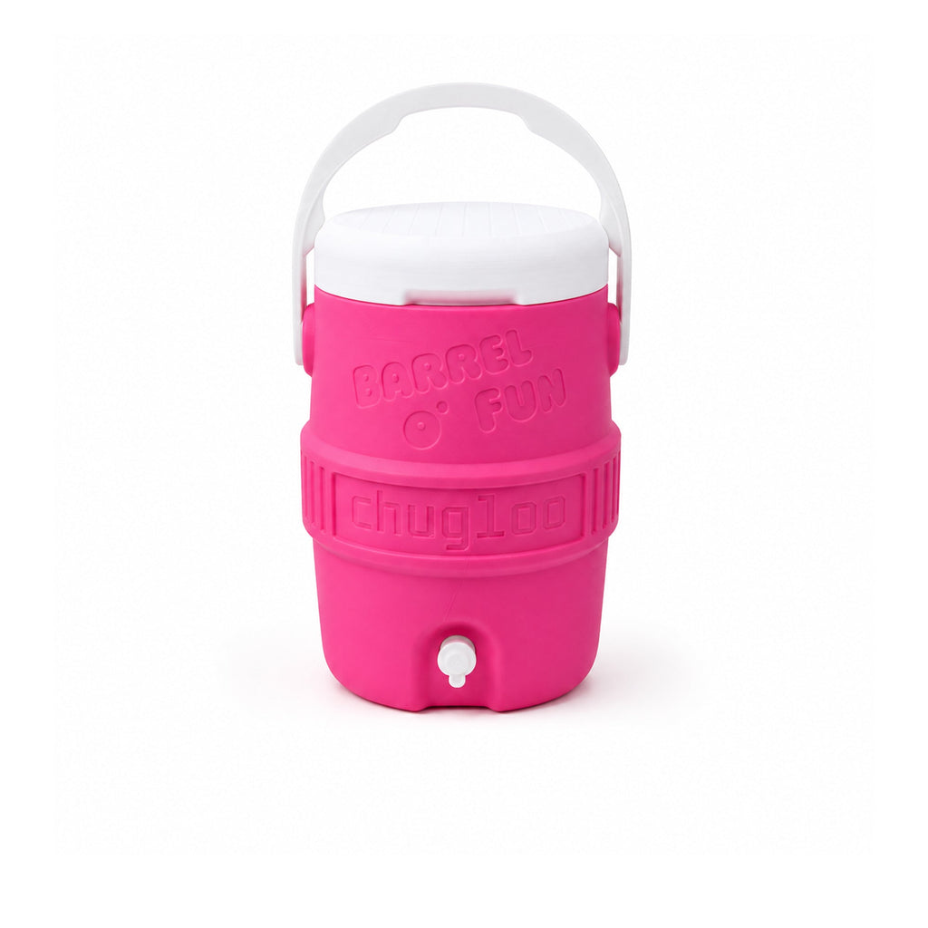 3D Printed Colorful Beverage Can Holder, Portable Barrel Style Drink Container With Handle For 12 Oz Cans And Bottles