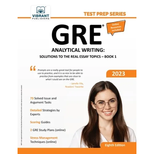 GRE Analytical Writing: Solutions to the Real Essay Topics - Book 1 - Paperback