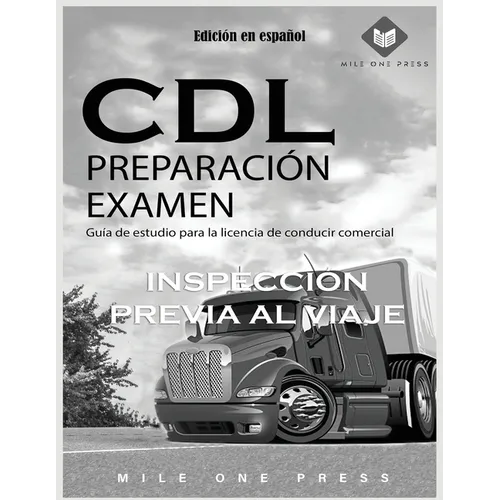 Examen de preparación para CDL: Inspección previa al viaje - Paperback