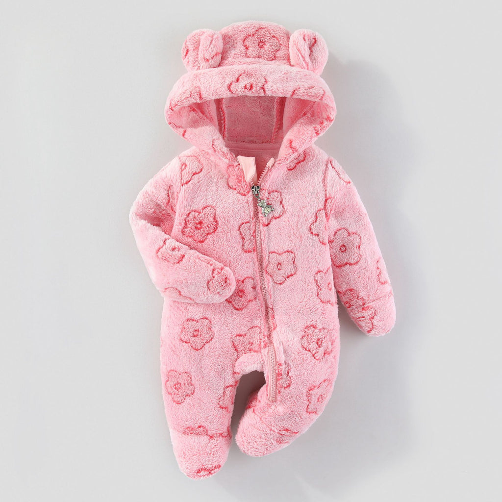 New Fleece-Lined Onesie For Infants And Toddlers