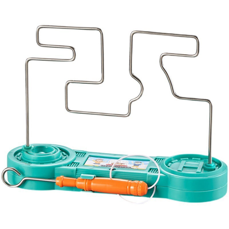 Electric Wire Maze Game Desktop Puzzle Toy For Kids Concentration Hand Eye Coordination Educational Game