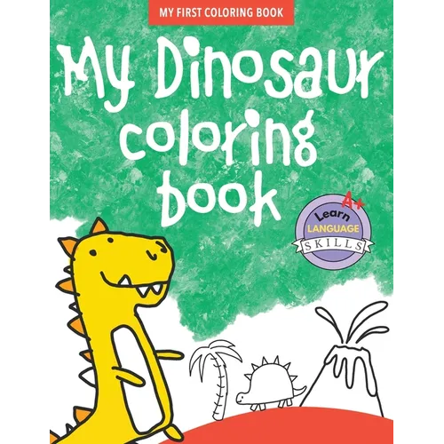 My Dinosaur Coloring Book - Book 4 - Paperback