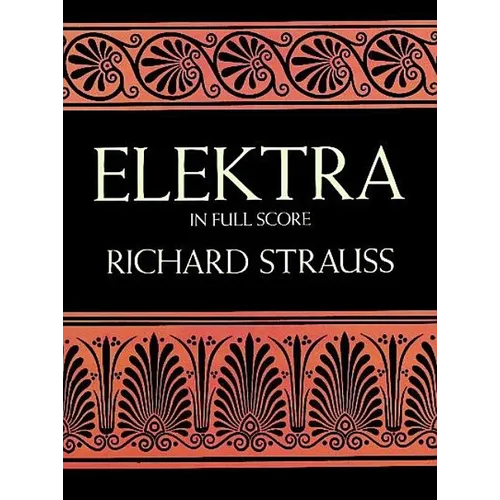 Elektra in Full Score - Paperback