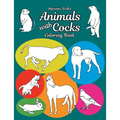 Animals with Cocks - Coloring Book - Paperback