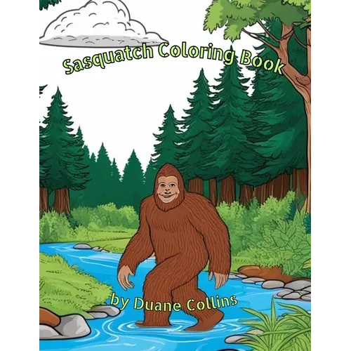 Sasquatch Coloring Book - Paperback