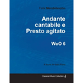 Andante cantabile e Presto agitato WoO 6 - For Solo Piano - Paperback