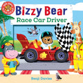 Bizzy Bear: Race Car Driver: (Interactive Board Book about Racing for Toddlers - With Sturdy Tabs and Slides to Push and Pull) - Board Book