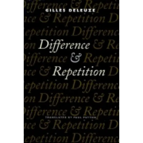 Difference and Repetition - Paperback