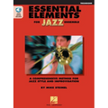Essential Elements for Jazz Ensemble Trombone Book/Online Media Beginner Jazz Trombone Sheet Music and Improvisation Guide Hal Leonard Jazz Instructio - Paperback