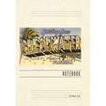 Vintage Lined Notebook Greetings from Clearwater, Florida - Paperback