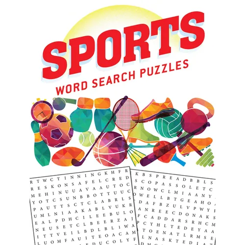 Sports Word Search Puzzles - Paperback