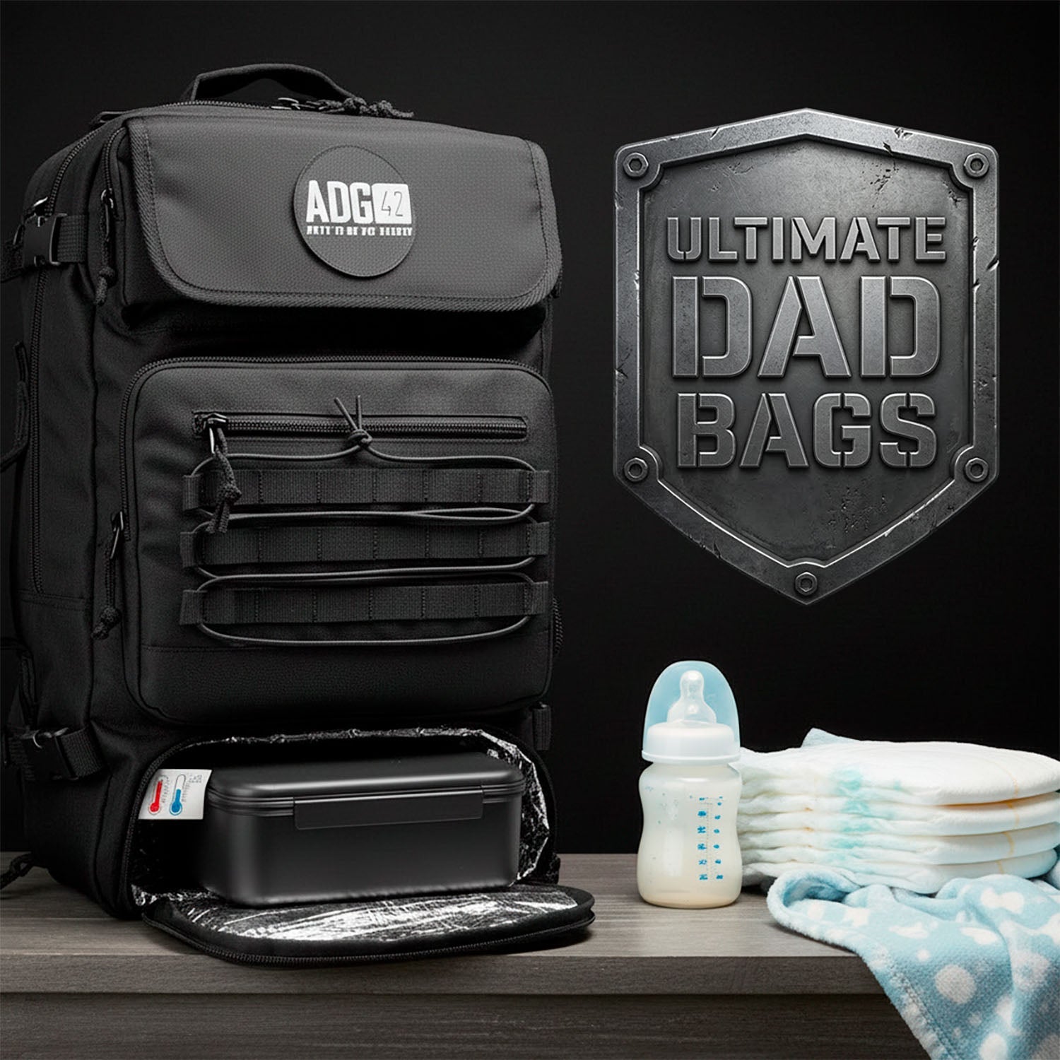 ADG42 FLEX 32L Dad Bag Duffle Backpack with Cooler