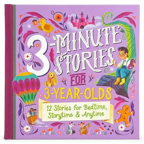 3-Minute Stories for 3-Year-Olds - Hardcover