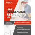 2021 Arizona PSI B General Residential Contractor - Volume 1: Study Review & Practice Exams - Paperback