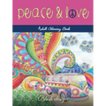 Peace and Love: Adult Coloring Book - Hardcover