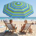 Beach Umbrella 6.5 FT with UPF 50+ and Sand Anchor