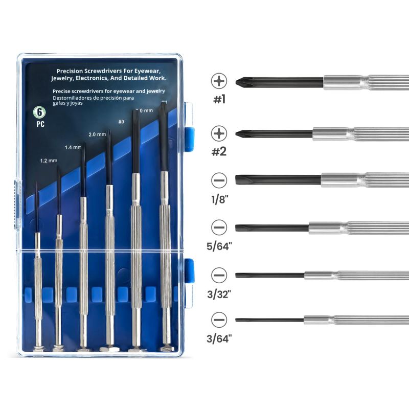 6 Pc. Precision Screw Driver