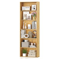 6-Tier Bookcase with 6 Open Shelves and Anti-Toppling Kits