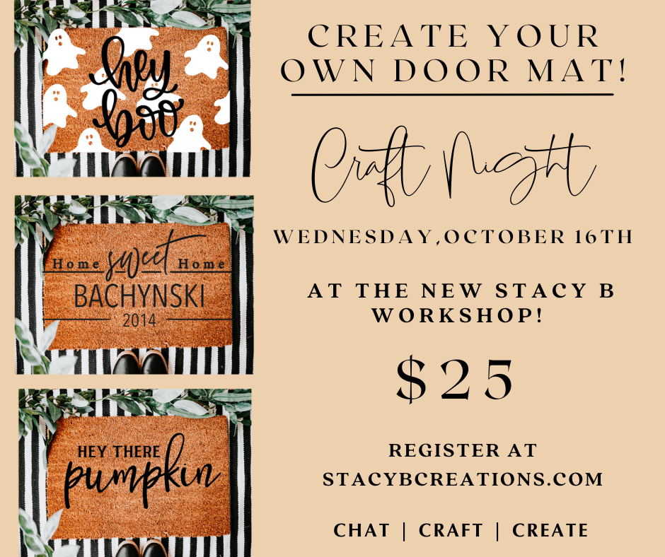 Door Mat DIY Workshop - October 15th