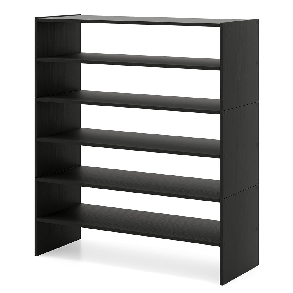 6-tier Shoe Rack with Anti-tipping Device for Entryway