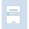 An Introduction To the Logic of Psychological Measurement - Paperback