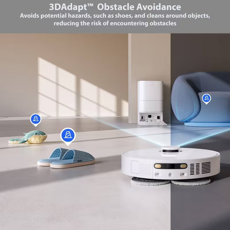 E30 Ultra Robot Vacuum and Mop with Self-Empty Base and Smart Control