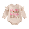 Baby And Toddler Short-sleeve Round-neck Romper With Alphabet Print