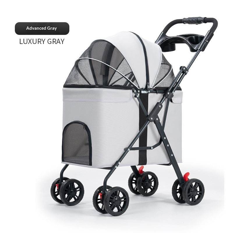 Multi-Functional Pet Stroller For Medium To Large Dogs