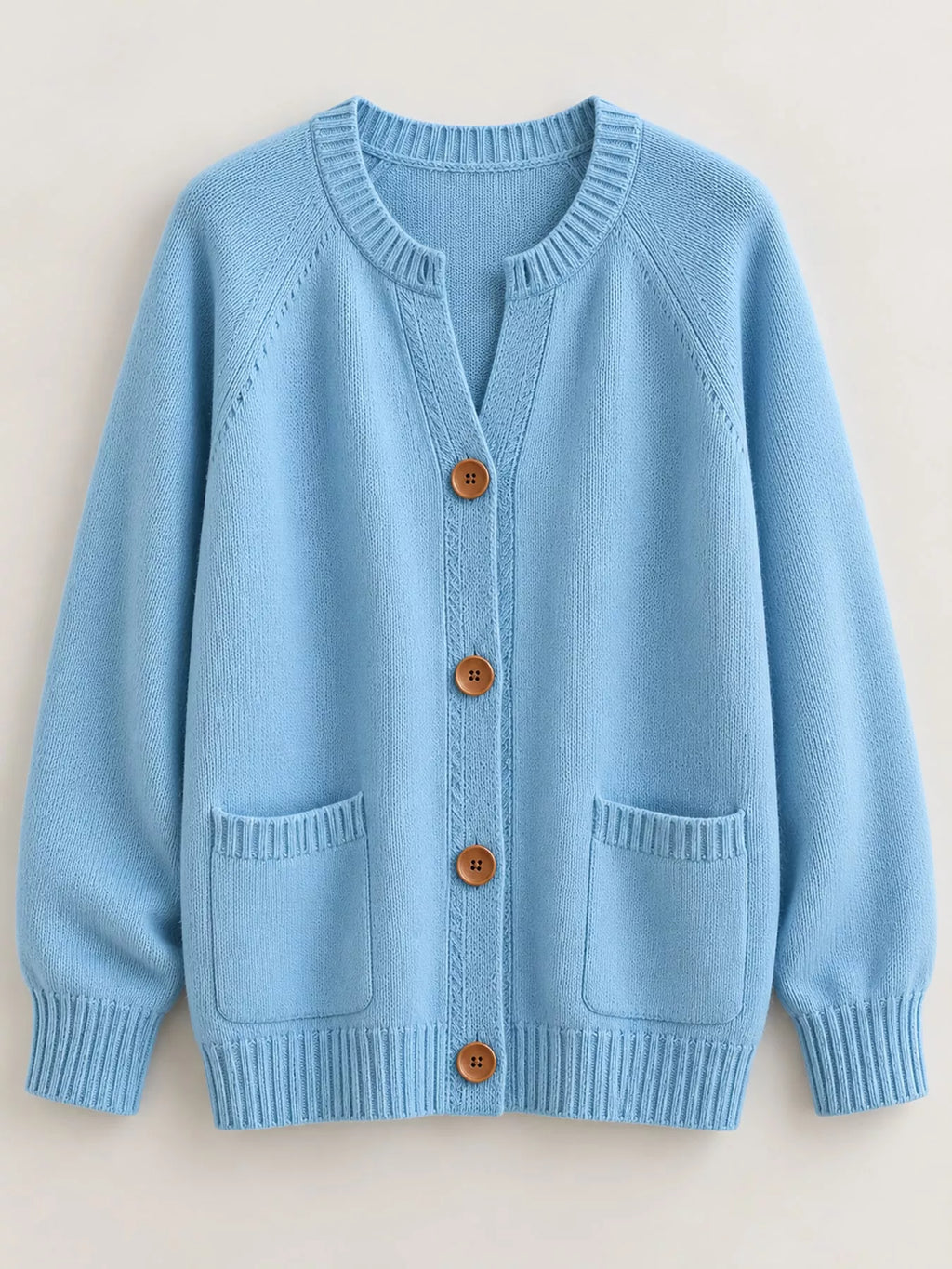 Full Size Button-Down Knit Cardigan Plus Size