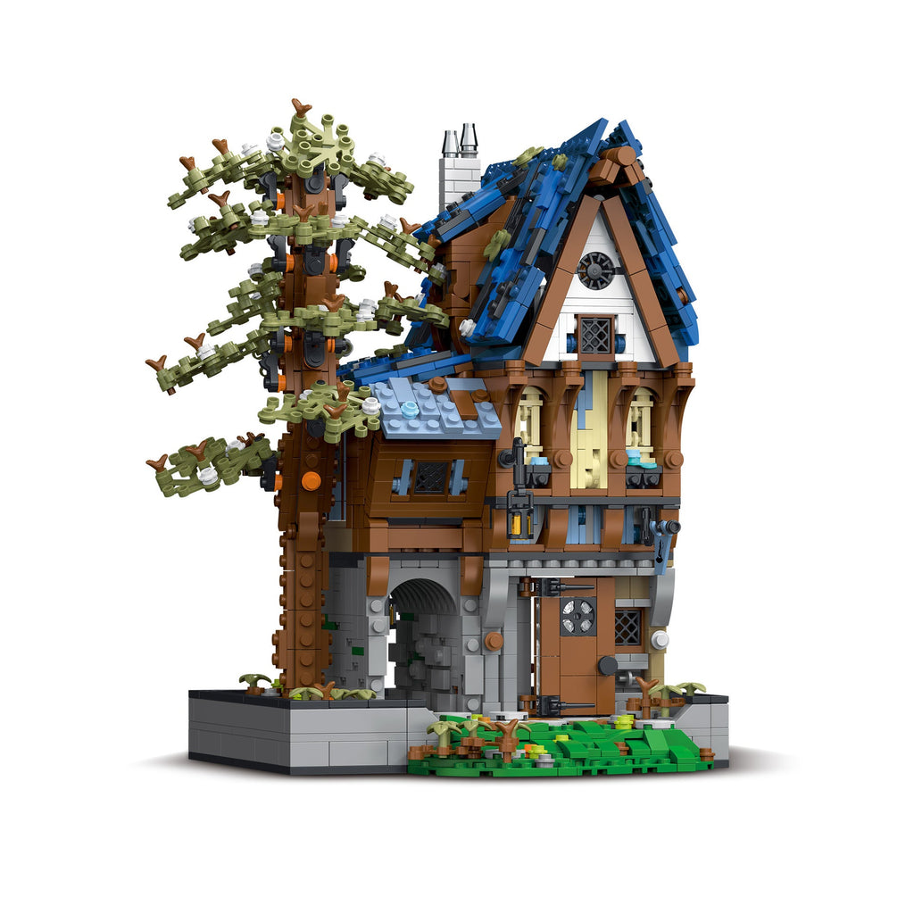 Creative Assembled Building Blocks With Lights